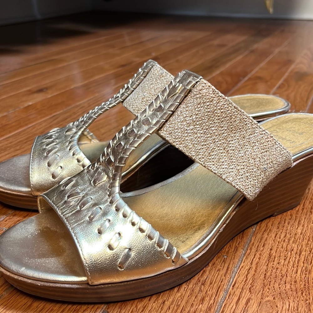 9.5 Jack Roger Wedges-Worn Once